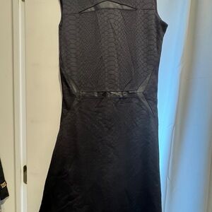 My Tribe XS dress Nylon + leather